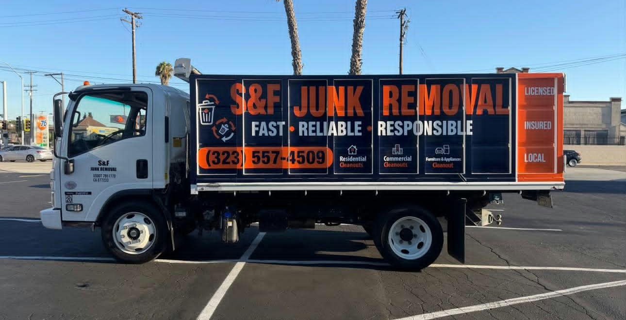 S&F Junk Removal Fast & Eco-Friendly Hauling Services